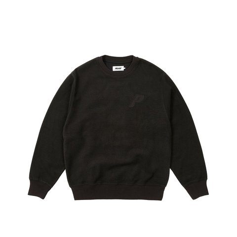 Palace REVERSE P-3 CREW BLACK - Colorway