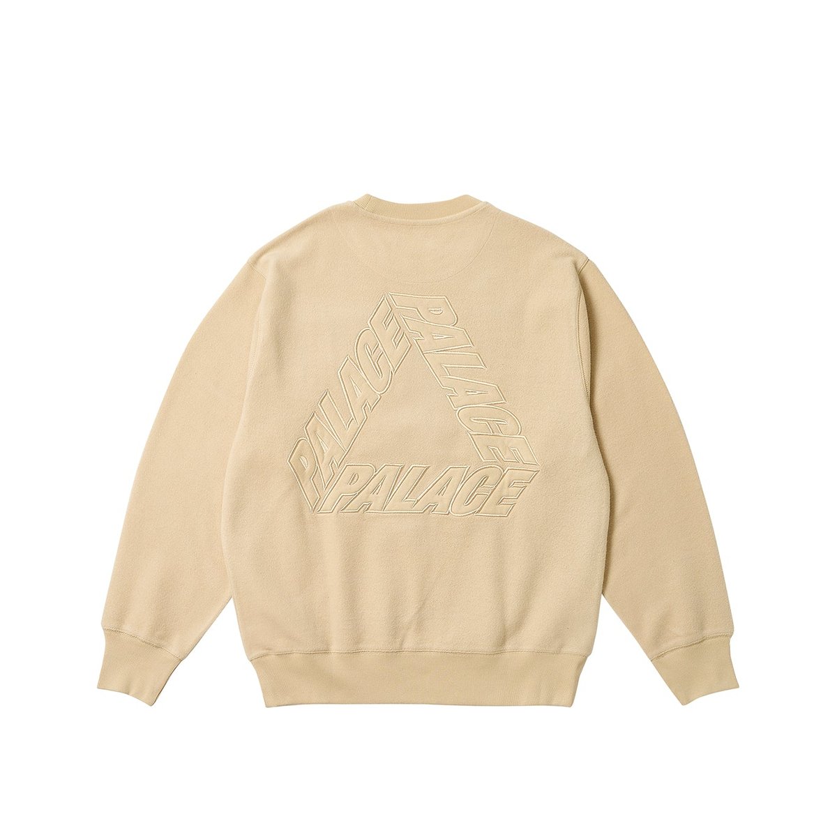 Palace REVERSE P-3 CREW CAMEL (Winter 2023) - $138.00