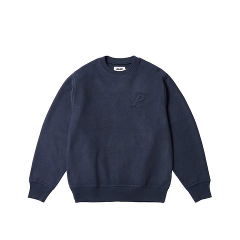Palace REVERSE P-3 CREW NAVY - Colorway