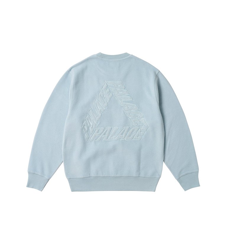Palace REVERSE P-3 CREW CHILL BLUE (Winter 2023) - $138.00