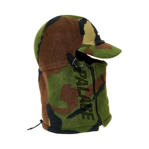 Palace POLARTEC PEAKED FACE WARMER WOODLAND DPM - Colorway