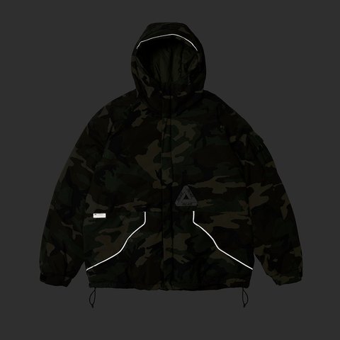 Palace P-TECH HOODED JACKET CAMO - Colorway
