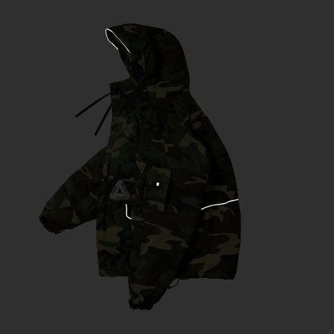 Palace P-TECH HOODED JACKET CAMO - Colorway