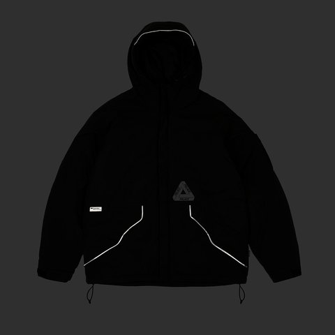Palace P-TECH HOODED JACKET BLACK - Colorway