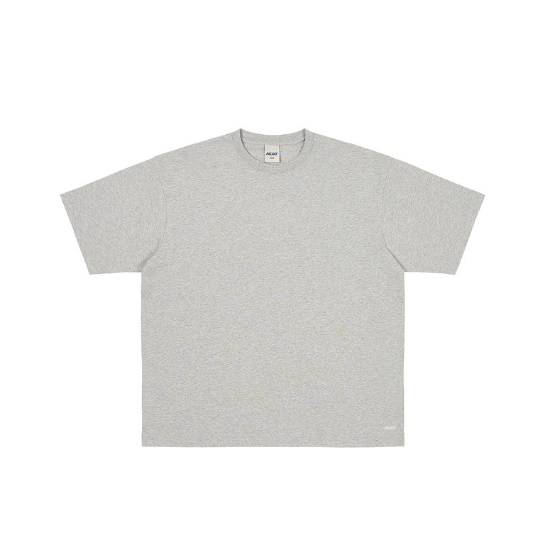 Palace UNISEX T-SHIRT GREY MARL (Winter 2023) - $48.00