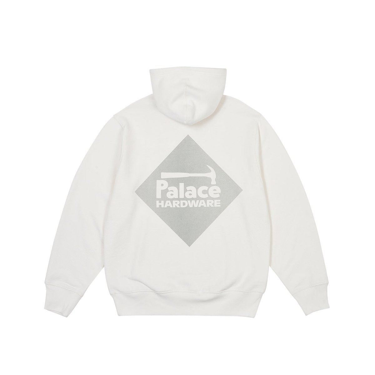 Palace PALACE HARDWARE HOOD WHITE (Winter 2023) - $158.00