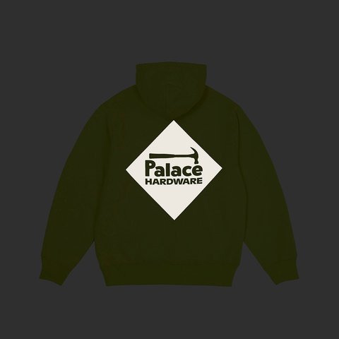 Palace PALACE HARDWARE HOOD SAFETY YELLOW - Colorway
