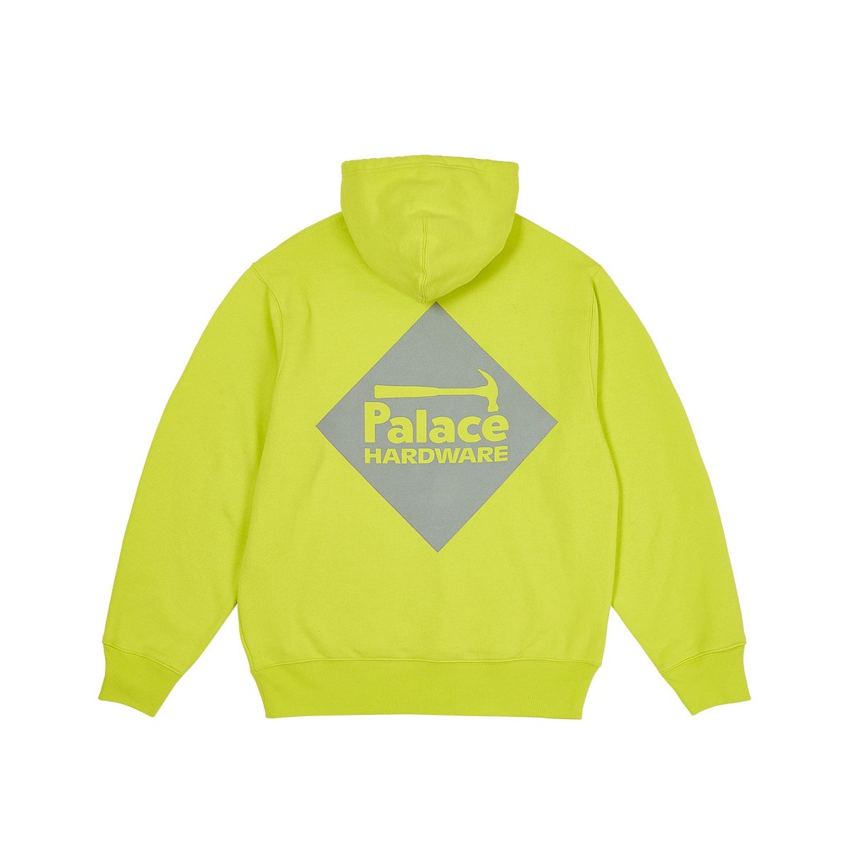 Palace PALACE HARDWARE HOOD SAFETY YELLOW (Winter 2023) - $158.00