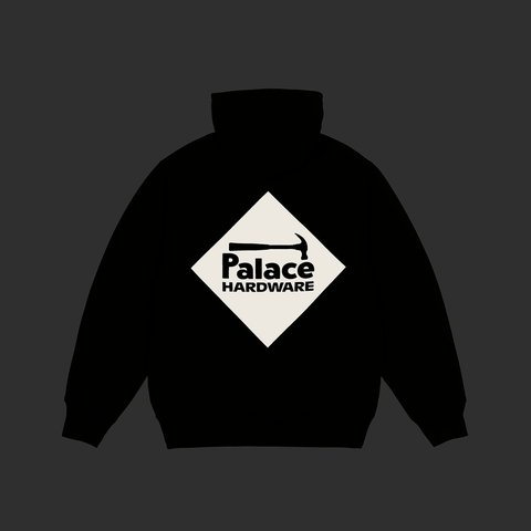 Palace PALACE HARDWARE HOOD BLACK - Colorway