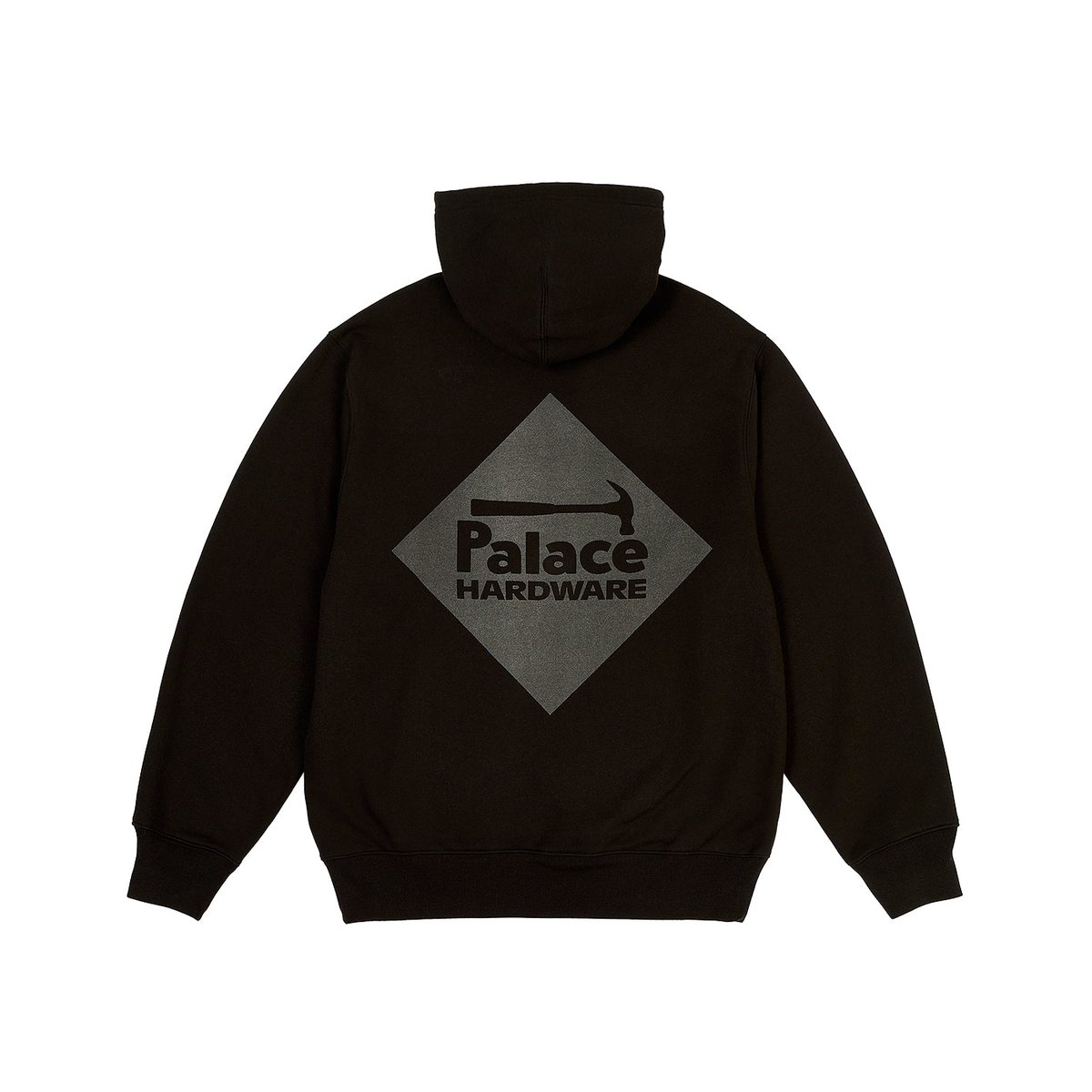 Palace PALACE HARDWARE HOOD BLACK (Winter 2023) - $158.00
