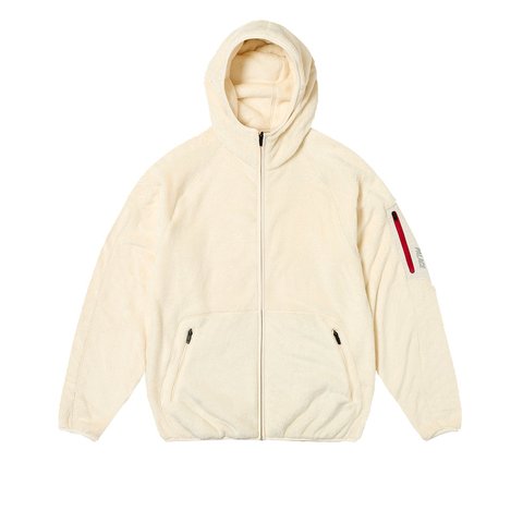 Palace FLEECE P LINER SOFT WHITE - $178.00
