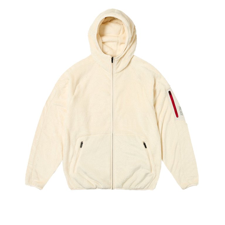 Palace FLEECE P LINER SOFT WHITE (Winter 2023) - $178.00