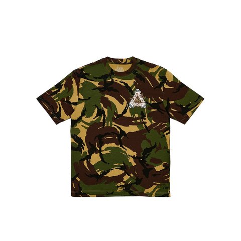 Palace SPEAKER P-3 T-SHIRT WOODLAND CAMO - Colorway