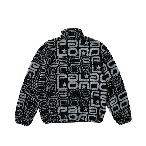 Palace JOYREX FLEECE JACKET BLACK - Colorway