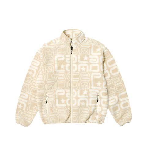 Palace JOYREX FLEECE JACKET STONE - €238.00
