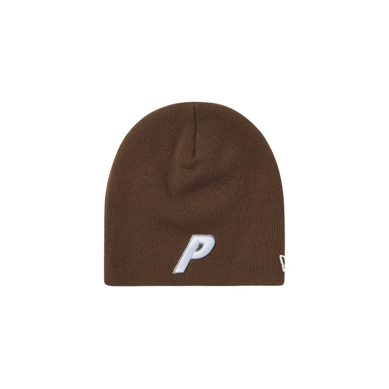 Palace PALACE NEW ERA NEIN CUFF BEANIE BROWN (Winter 2023) - $48.00