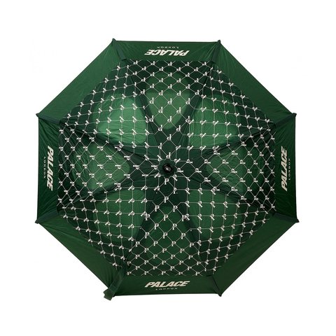 Palace PALACE GUSTBUSTER PAL-M-GRAM UMBRELLA HUNTSMAN / SOFT WHITE - Colorway