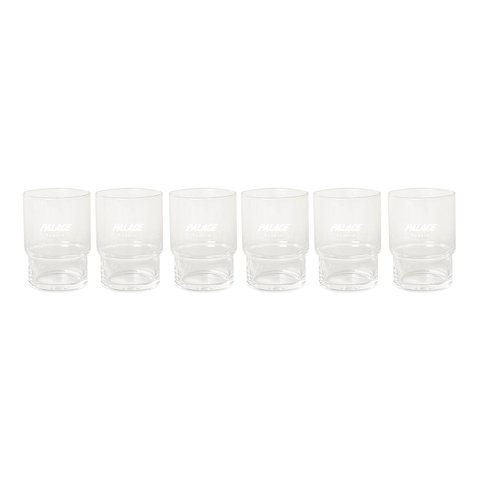 Palace PALACE TOYO-SASAKI STACKABLE TUMBLERS SET OF 6 CLEAR - Colorway