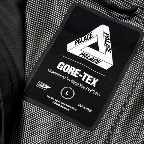 Palace GORE-TEX COTTON RS JACKET BLACK - Colorway