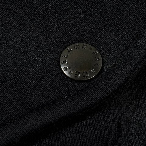Palace SPLIT HOOD BOMBER SWEAT BLACK - Colorway