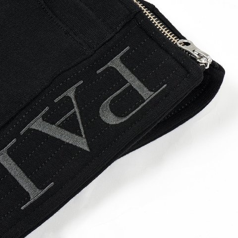 Palace SPLIT HOOD BOMBER SWEAT BLACK - Colorway