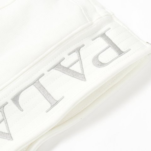 Palace SPLIT HOOD BOMBER SWEAT WHITE - Colorway