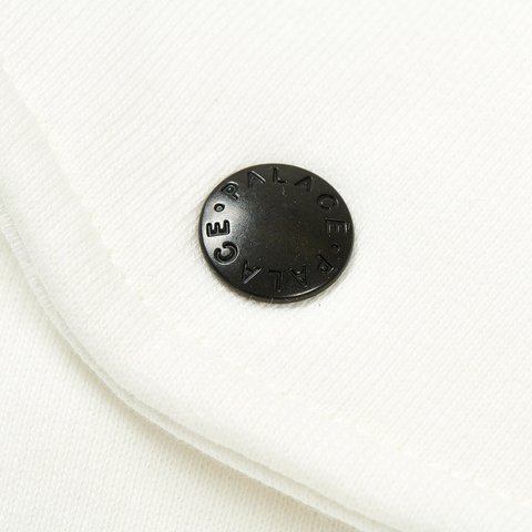 Palace SPLIT HOOD BOMBER SWEAT WHITE - Colorway