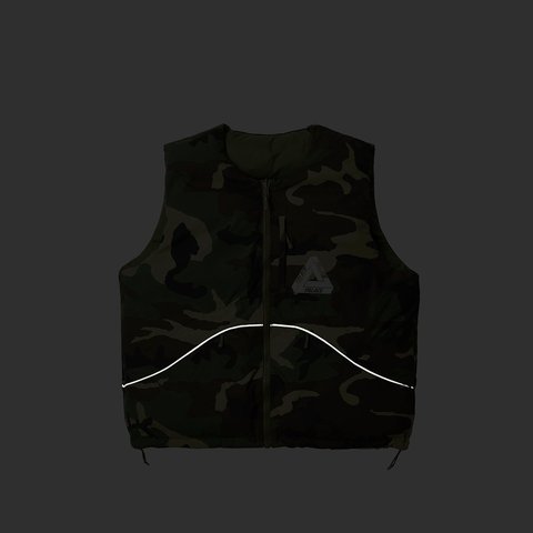 Palace P-TECH REVERSIBLE PUFFA VEST CAMO - Colorway