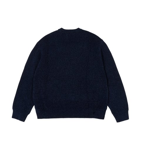 Palace SCRIPT KNIT NAVY - Colorway
