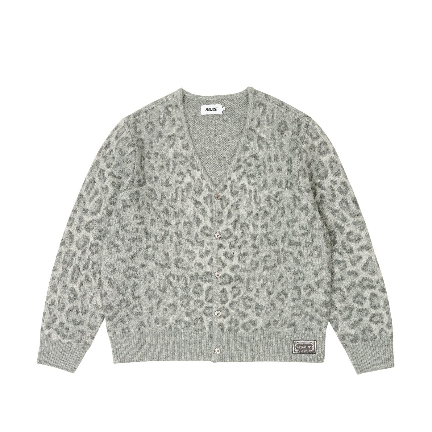 CHILL CARDIGAN SNOW LEOPARD