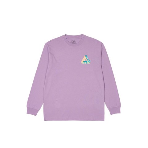 Palace P-3D LONGSLEEVE LIGHT PURPLE - Colorway