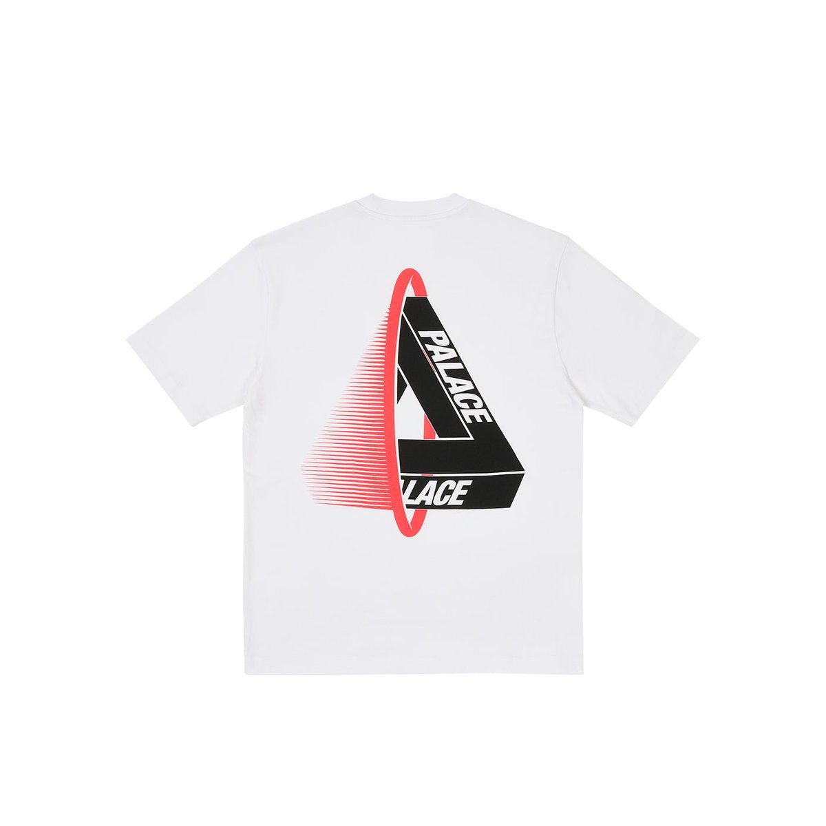 Palace TRI-VOID T-SHIRT WHITE (Winter 2023) - $48.00