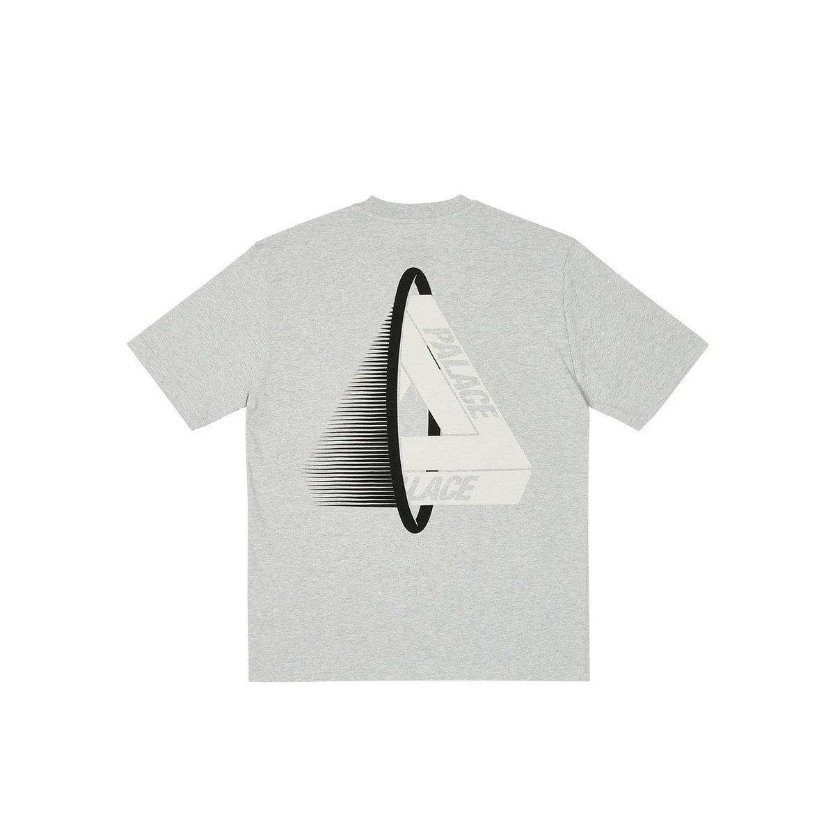 Palace TRI-VOID T-SHIRT GREY MARL (Winter 2023) - $48.00