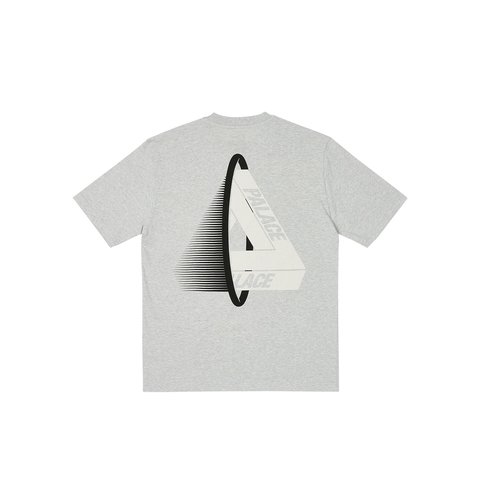 Palace TRI-VOID T-SHIRT GREY MARL - $48.00