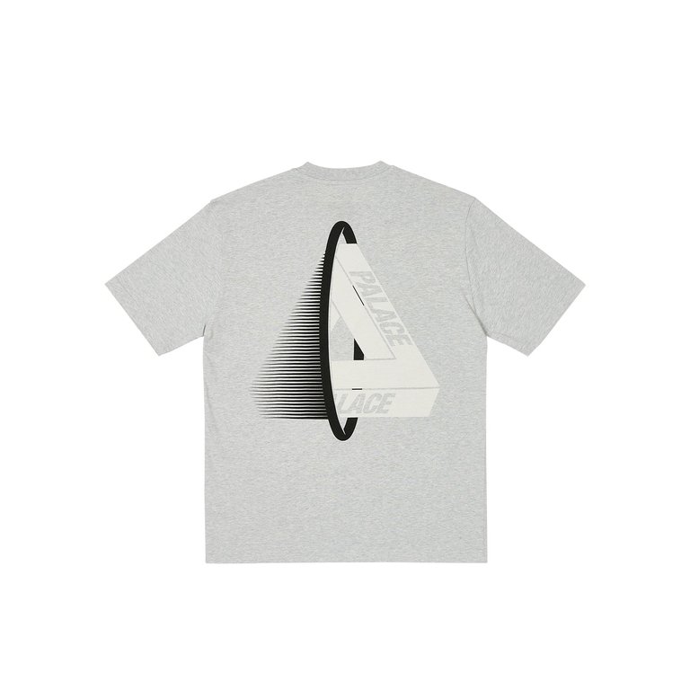 Palace TRI-VOID T-SHIRT GREY MARL (Winter 2023) - $48.00