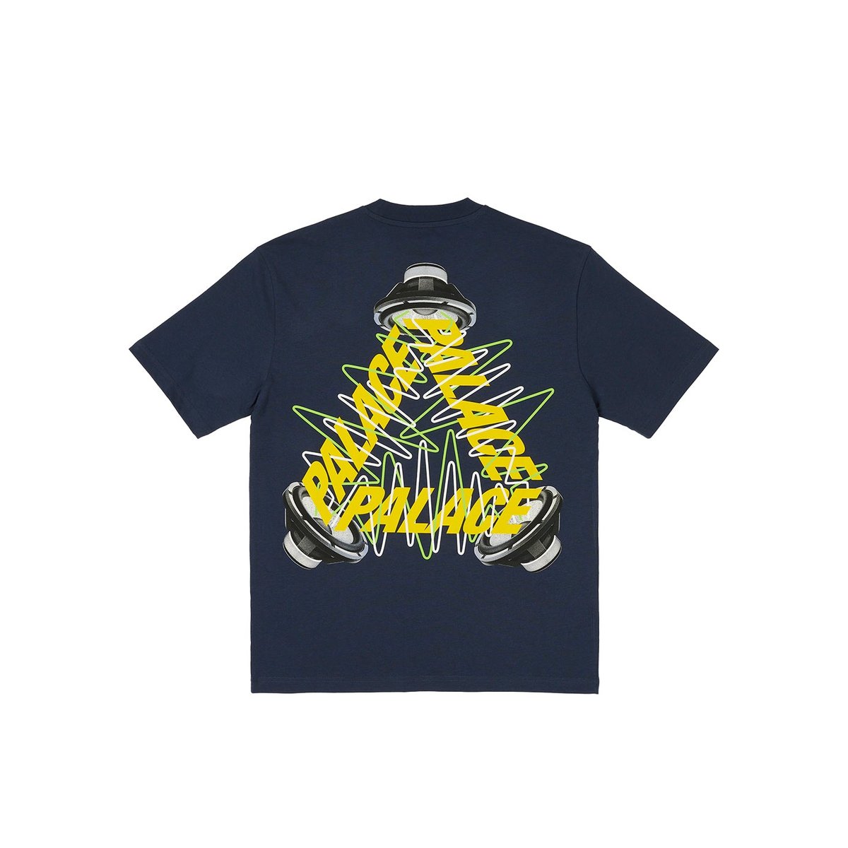 Palace SPEAKER P-3 T-SHIRT NAVY (Winter 2023) - $48.00