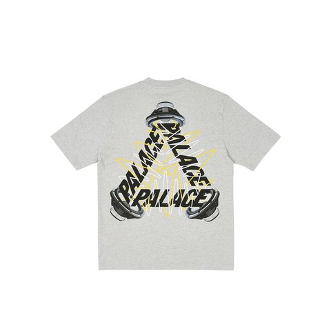 Palace SPEAKER P-3 T-SHIRT GREY MARL - $48.00