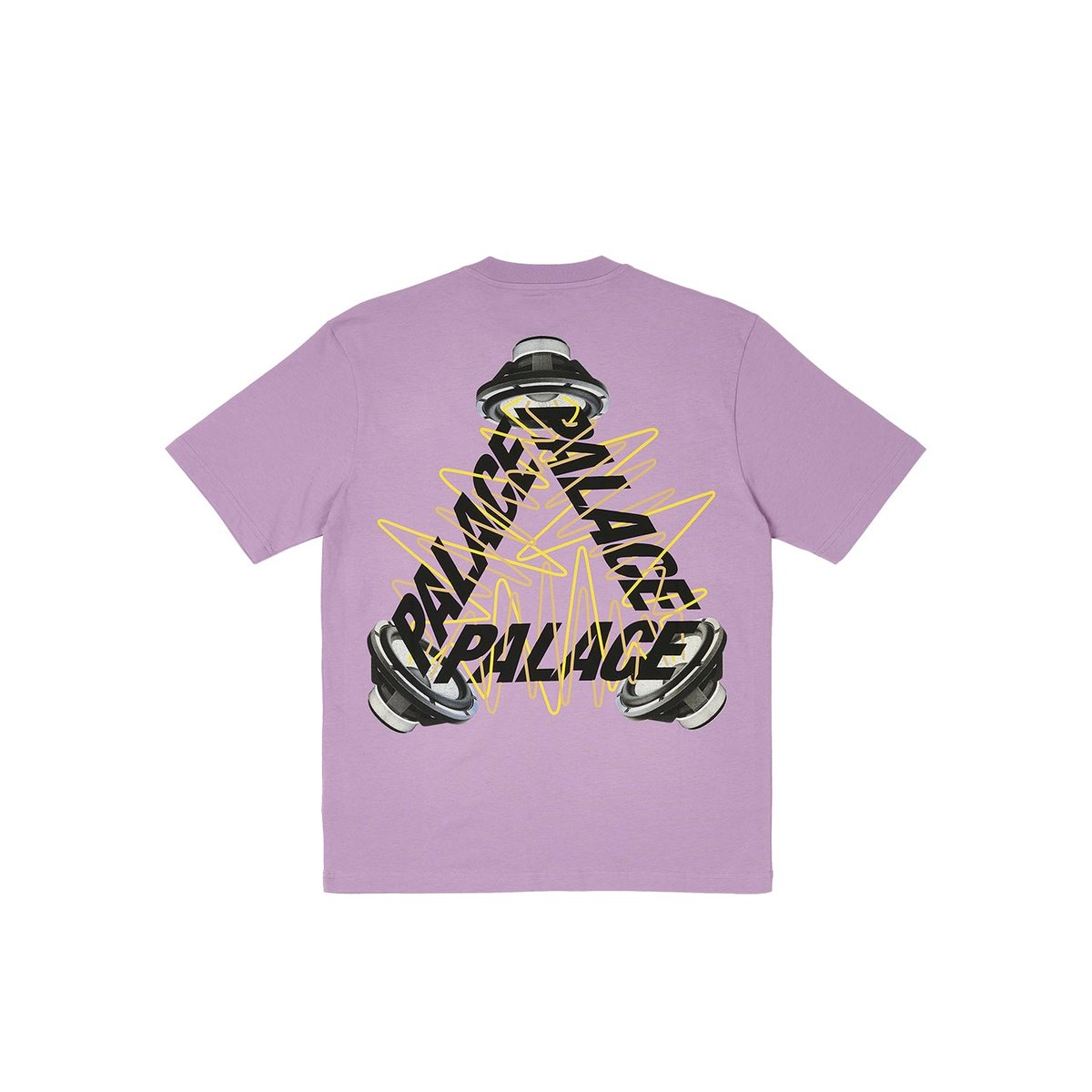 Palace SPEAKER P-3 T-SHIRT LIGHT PURPLE (Winter 2023) - $48.00