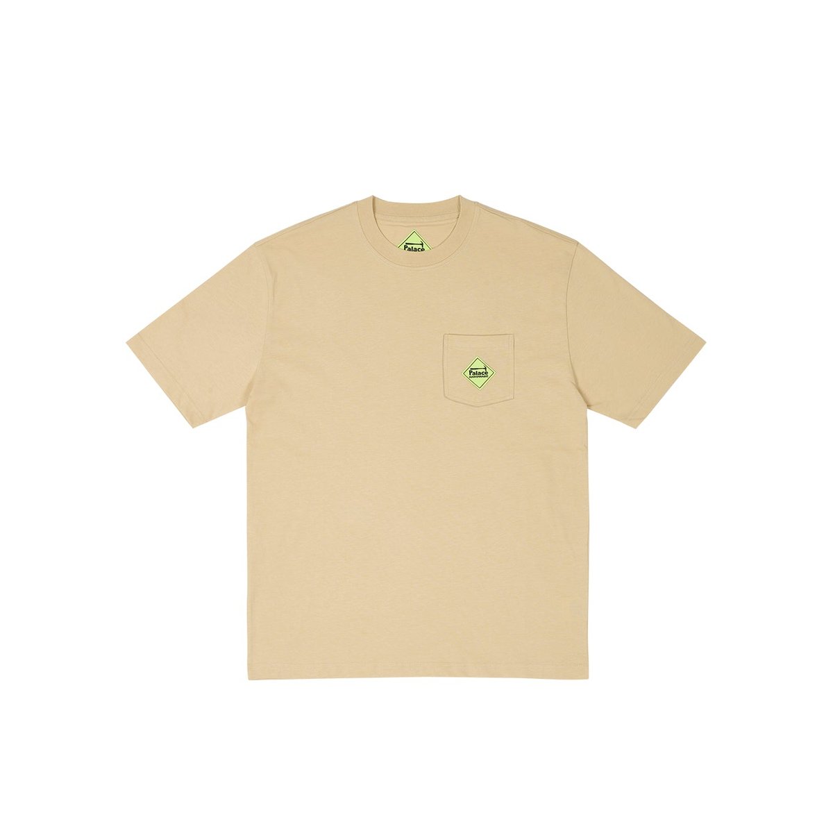 Palace PALACE HARDWARE POCKET T-SHIRT CAMEL (Winter 2023) - $48.00