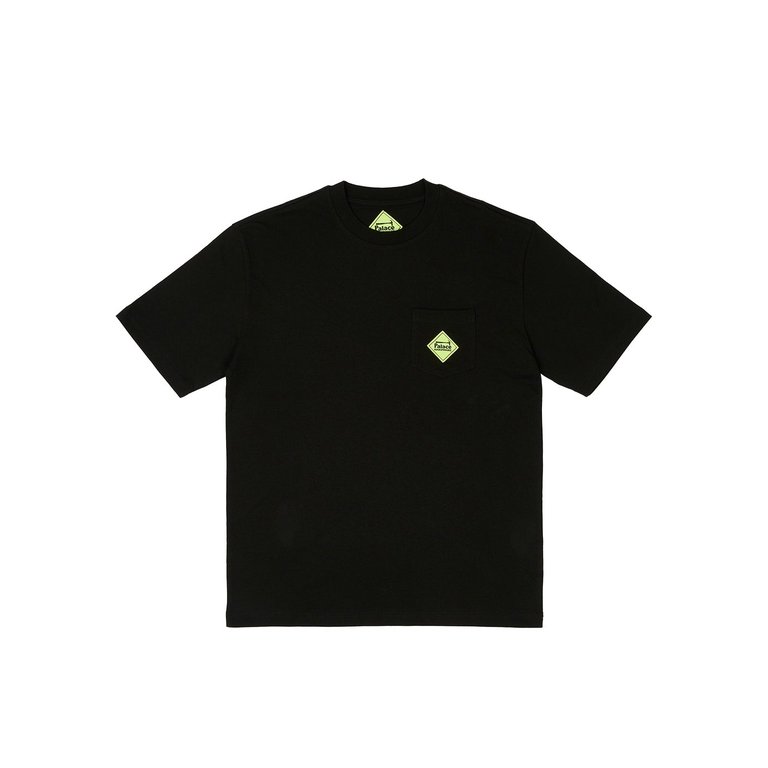 Palace PALACE HARDWARE POCKET T-SHIRT BLACK (Winter 2023) - $48.00