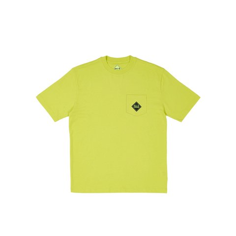 Palace PALACE HARDWARE POCKET T-SHIRT SAFETY YELLOW - $48.00