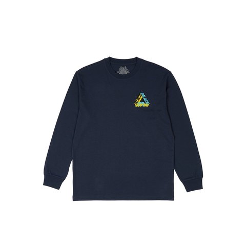 Palace P-3D LONGSLEEVE NAVY - Colorway