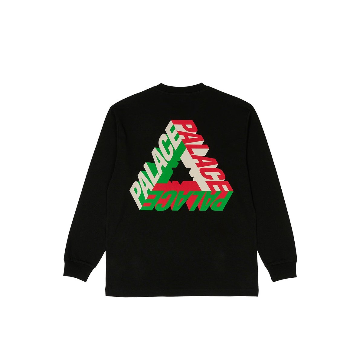 Palace P-3D LONGSLEEVE BLACK (Winter 2023) - €58.00
