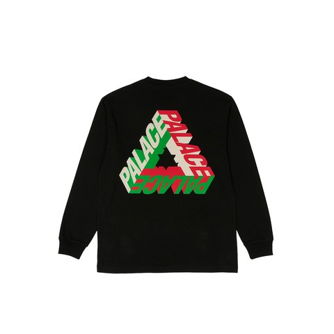 Palace P-3D LONGSLEEVE BLACK - €58.00