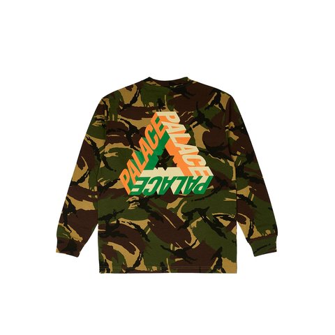 Palace P-3D LONGSLEEVE WOODLAND CAMO - €58.00
