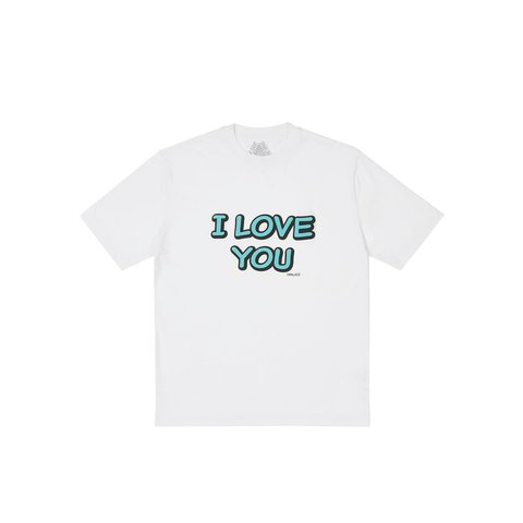 Palace LOVER T-SHIRT WHITE - $48.00