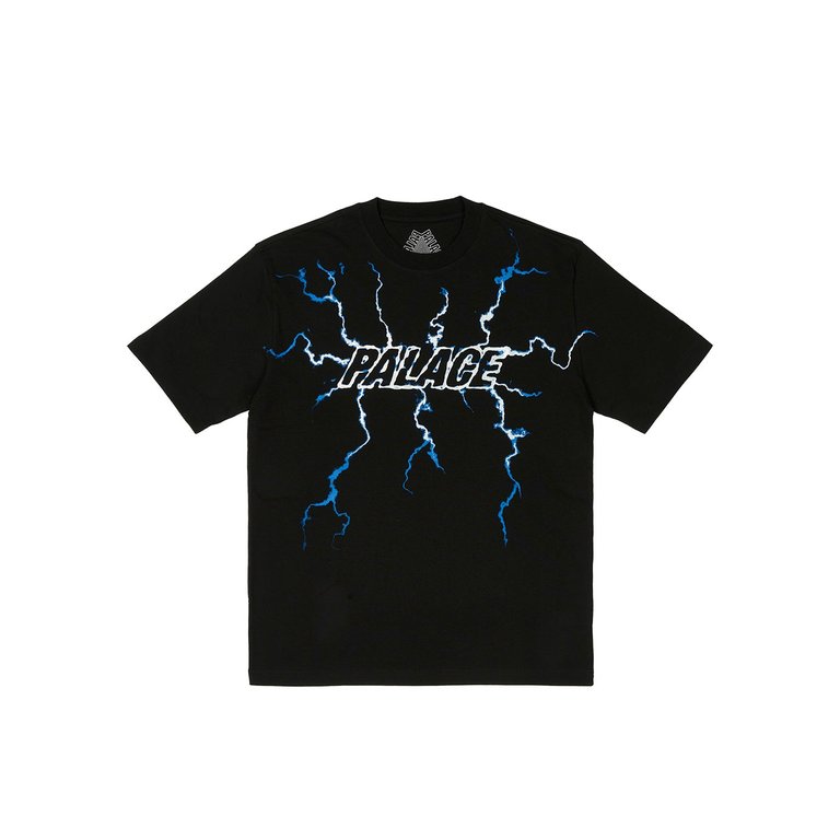 Palace FULLY CHARGED T-SHIRT BLACK (Winter 2023) - $48.00