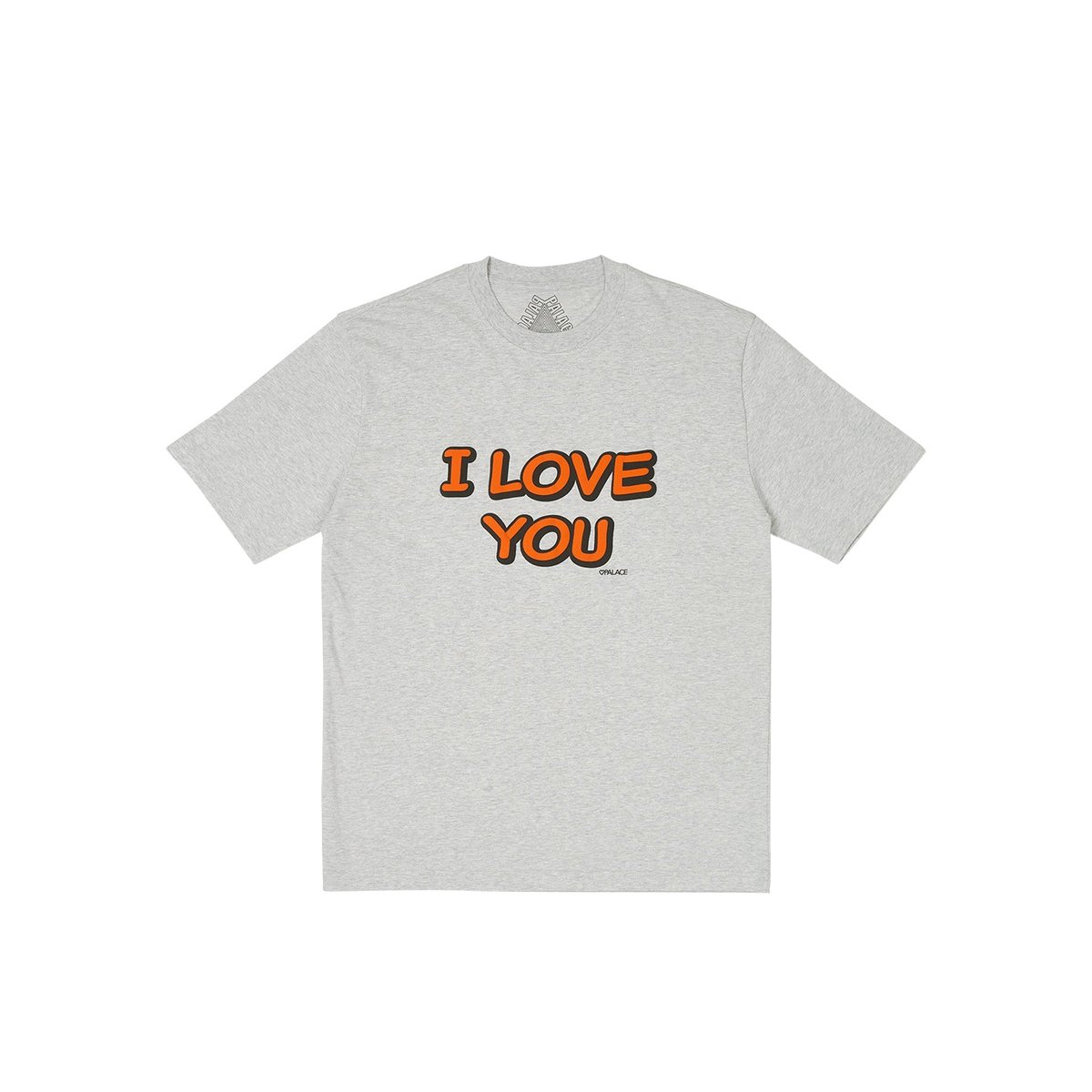 Palace LOVER T-SHIRT GREY MARL (Winter 2023) - $48.00