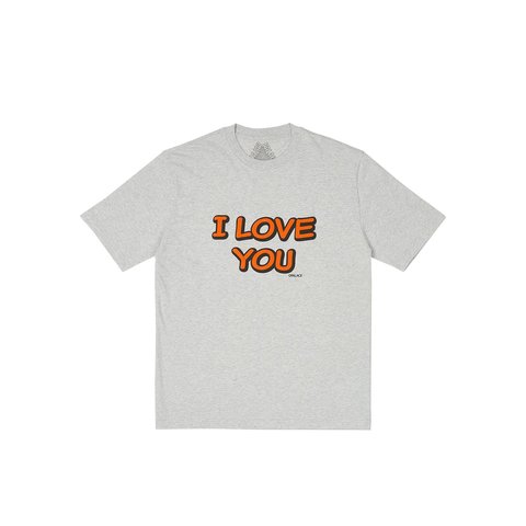 Palace LOVER T-SHIRT GREY MARL - $48.00