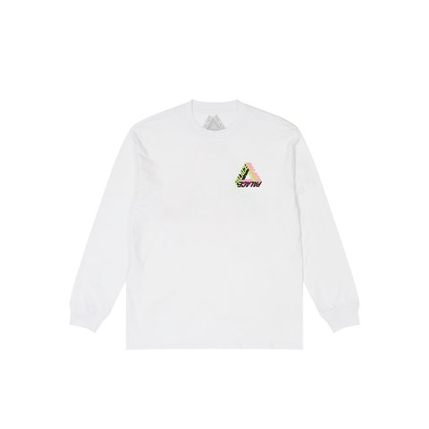 Palace P-3D LONGSLEEVE WHITE - Colorway